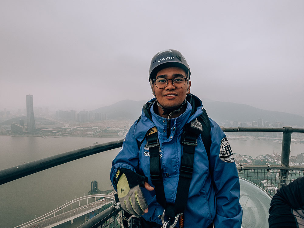 AJ Hackett Macau Tower Climb